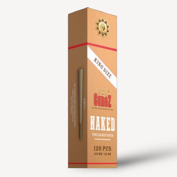 FLY King Size Cones Ubleget 120 stk