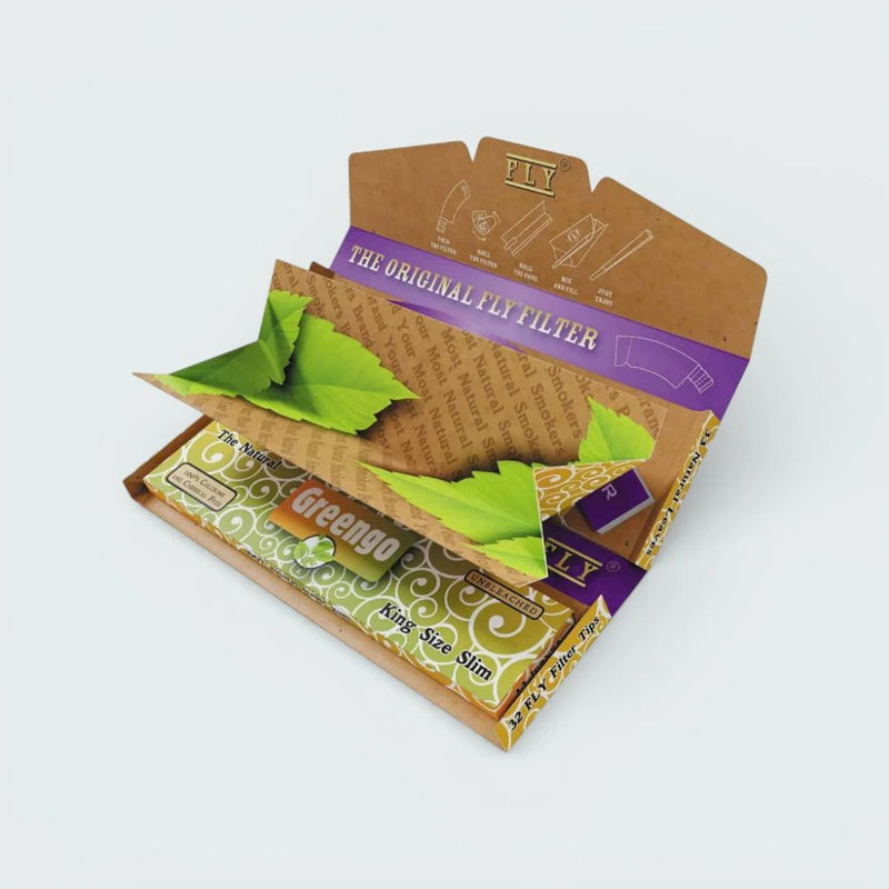 Greengo King Size Slim Fly Silk Smokerspack