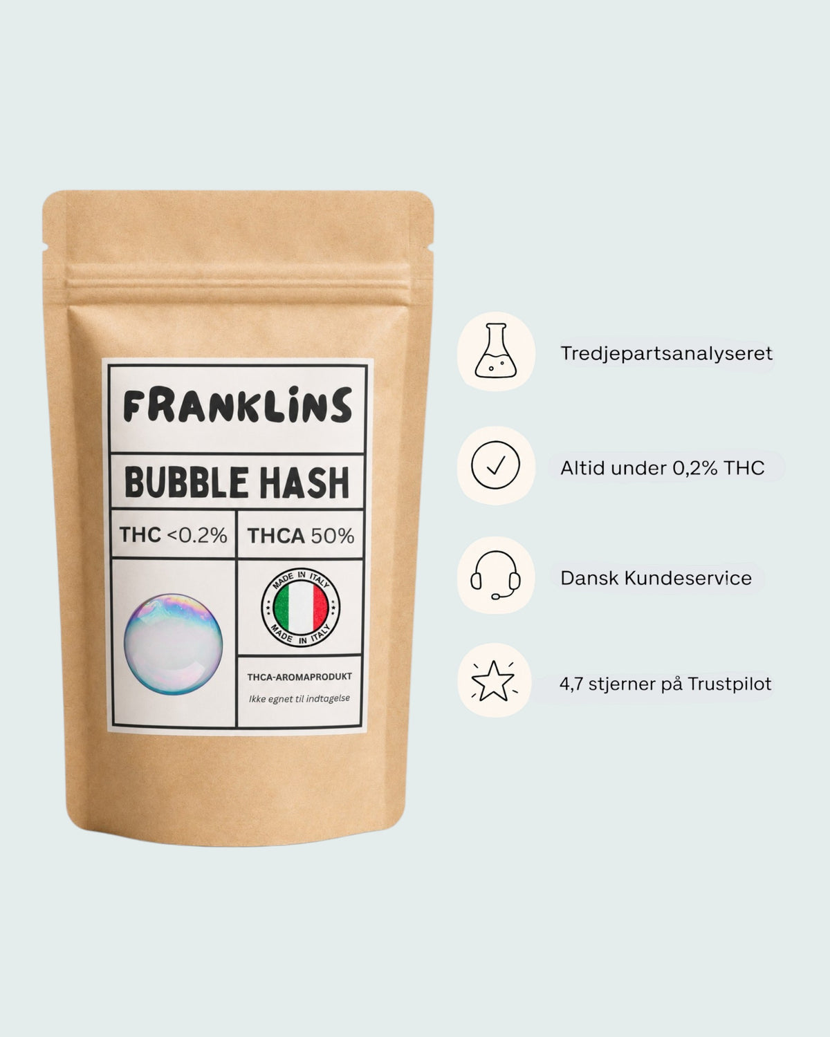 Bubble Hash | 50% THCA