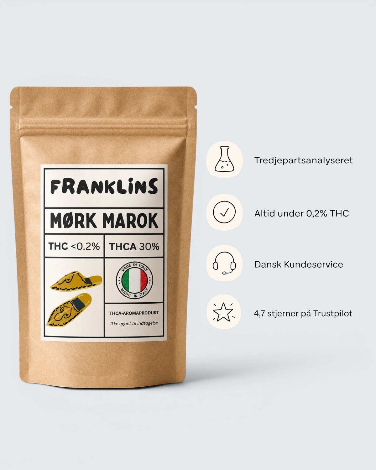 Mørk Marok | 30% THCA