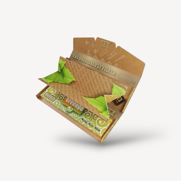 Greengo Brown Silk Tray Set King Size Slim