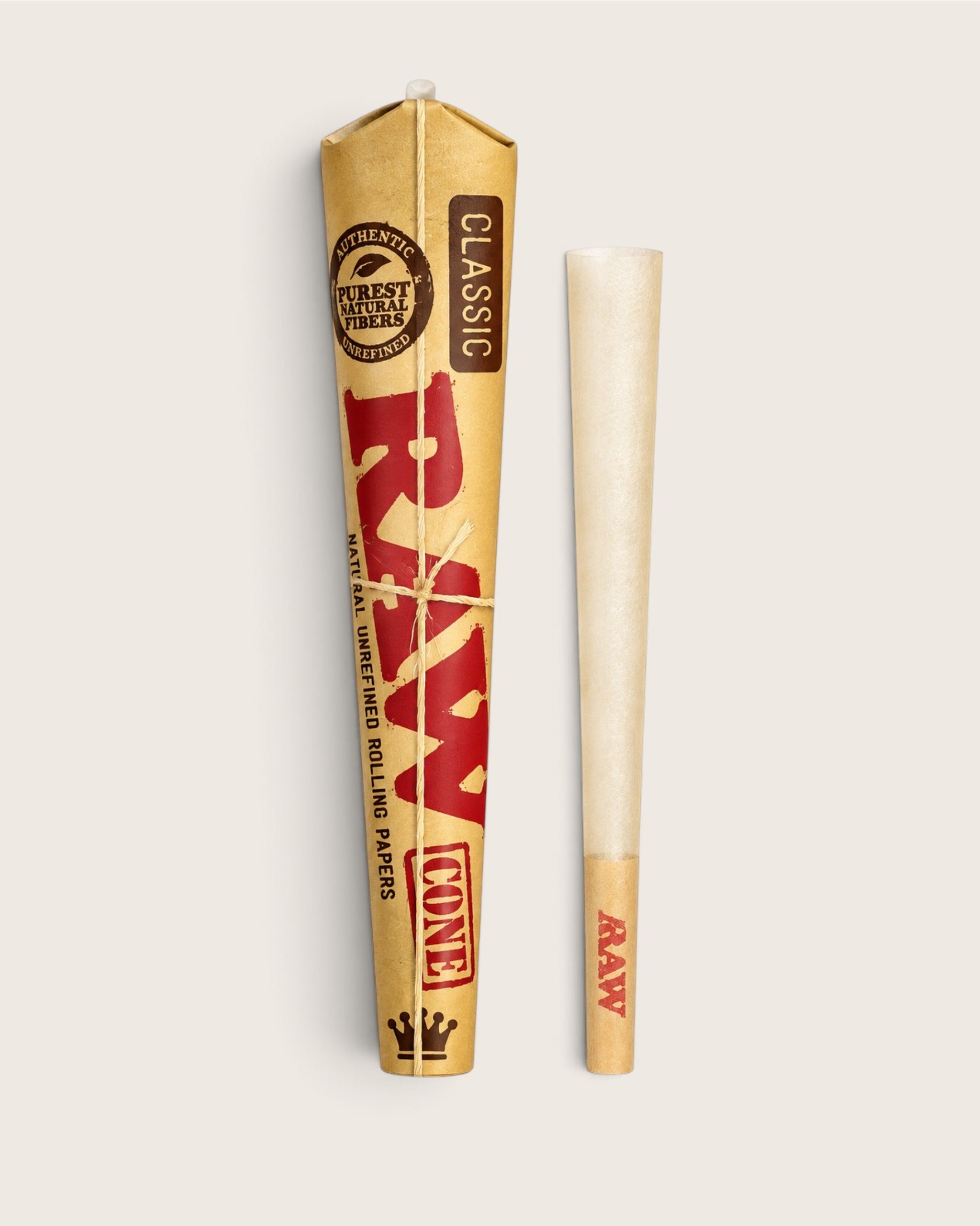 RAW Natural Cones – 3 stk