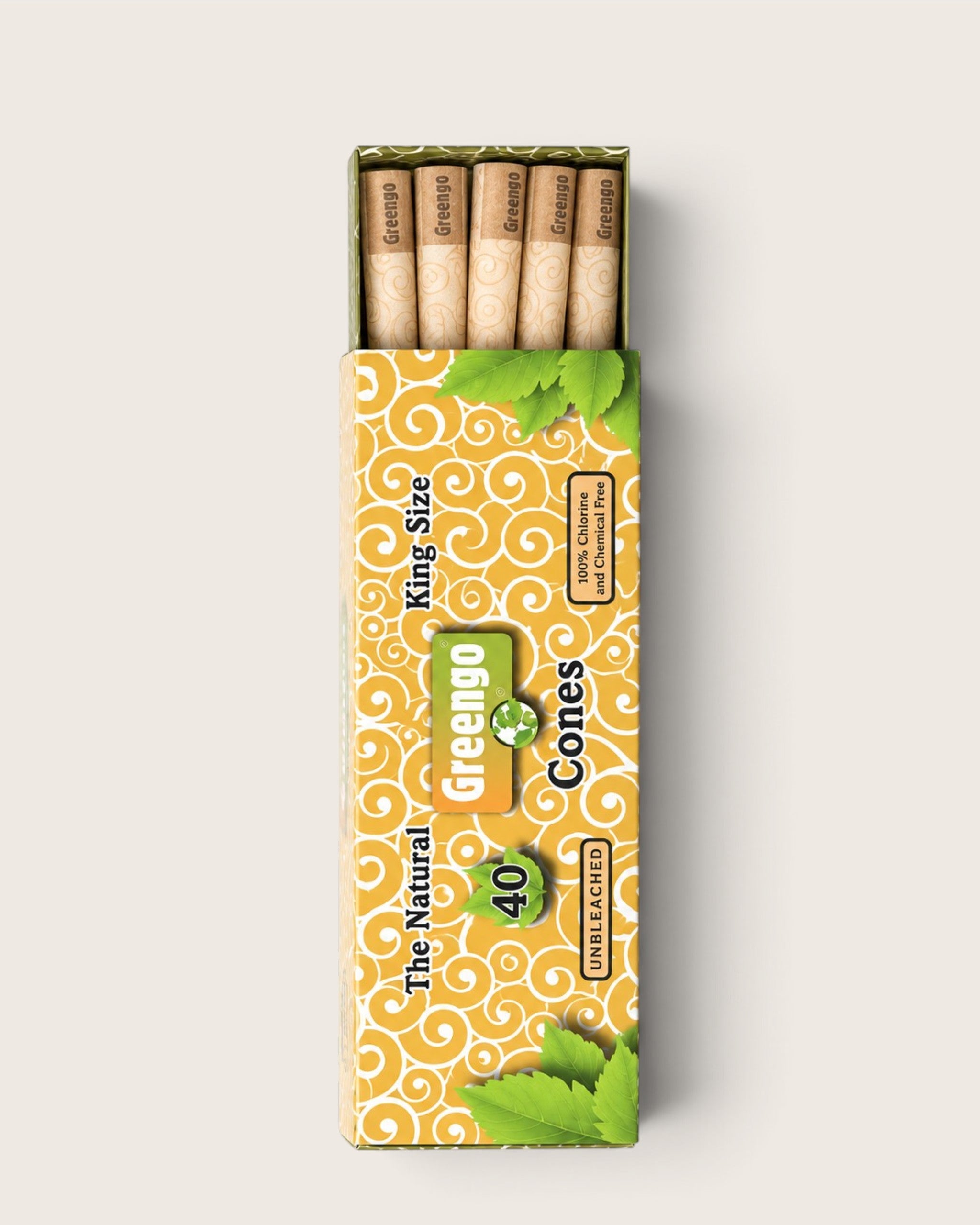 Greengo King Size Cones – 40 stk