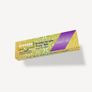 Greengo Purple Silk Tray Set King Size Slim Smokerspack